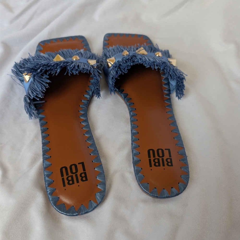 Bibi Lou/Anthropologie Flat Sandals Size 38(7.5) - Picture 6 of 7